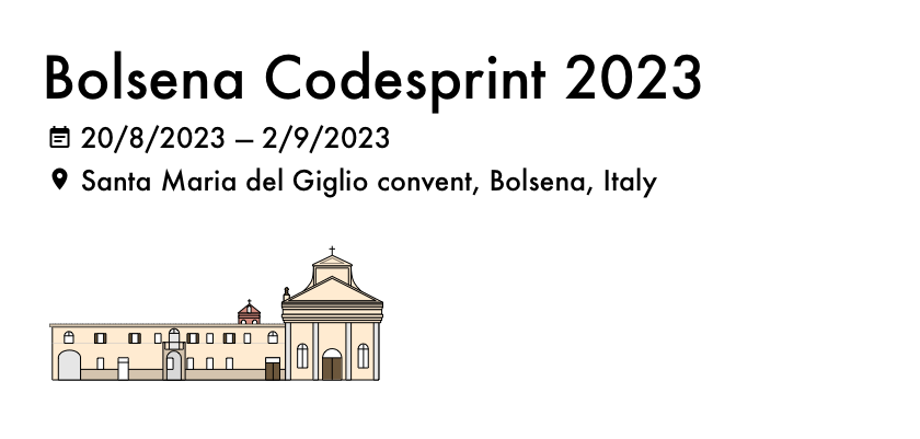 Bolsena Code Sprint 2023